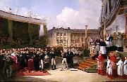 Jean de Beaumetz Inauguration du monument a la memoire de Louis XVI china oil painting artist